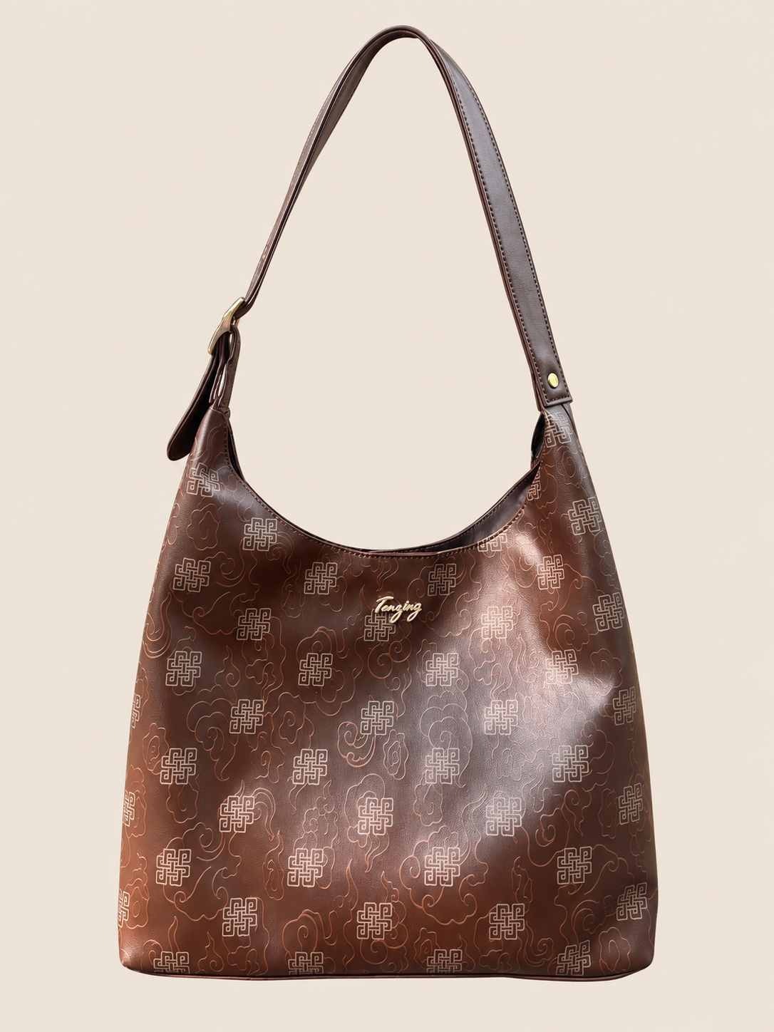 Tenzing printed hobo bag
