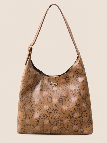 Tenzing printed hobo bag