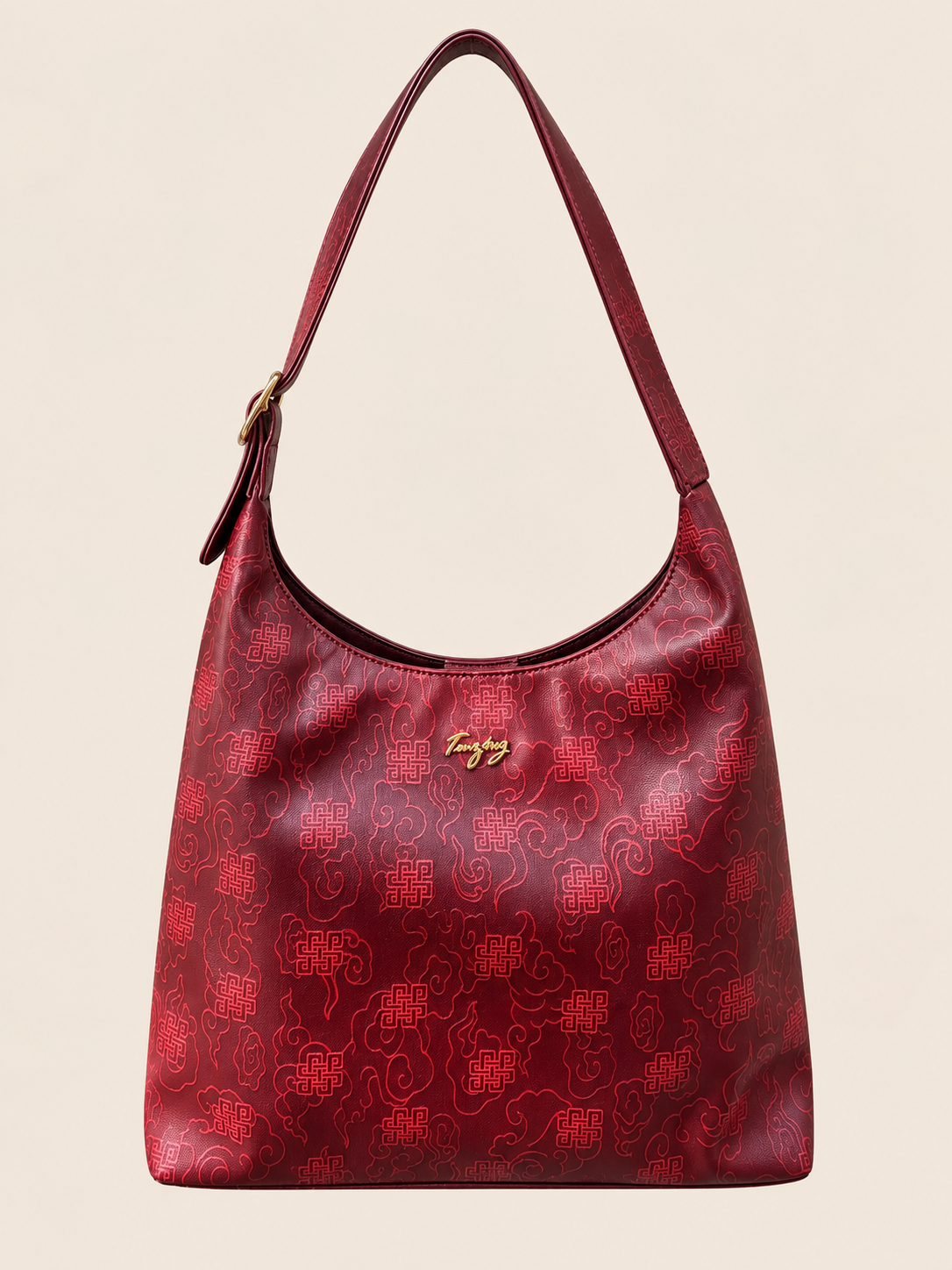 Tenzing printed hobo bag