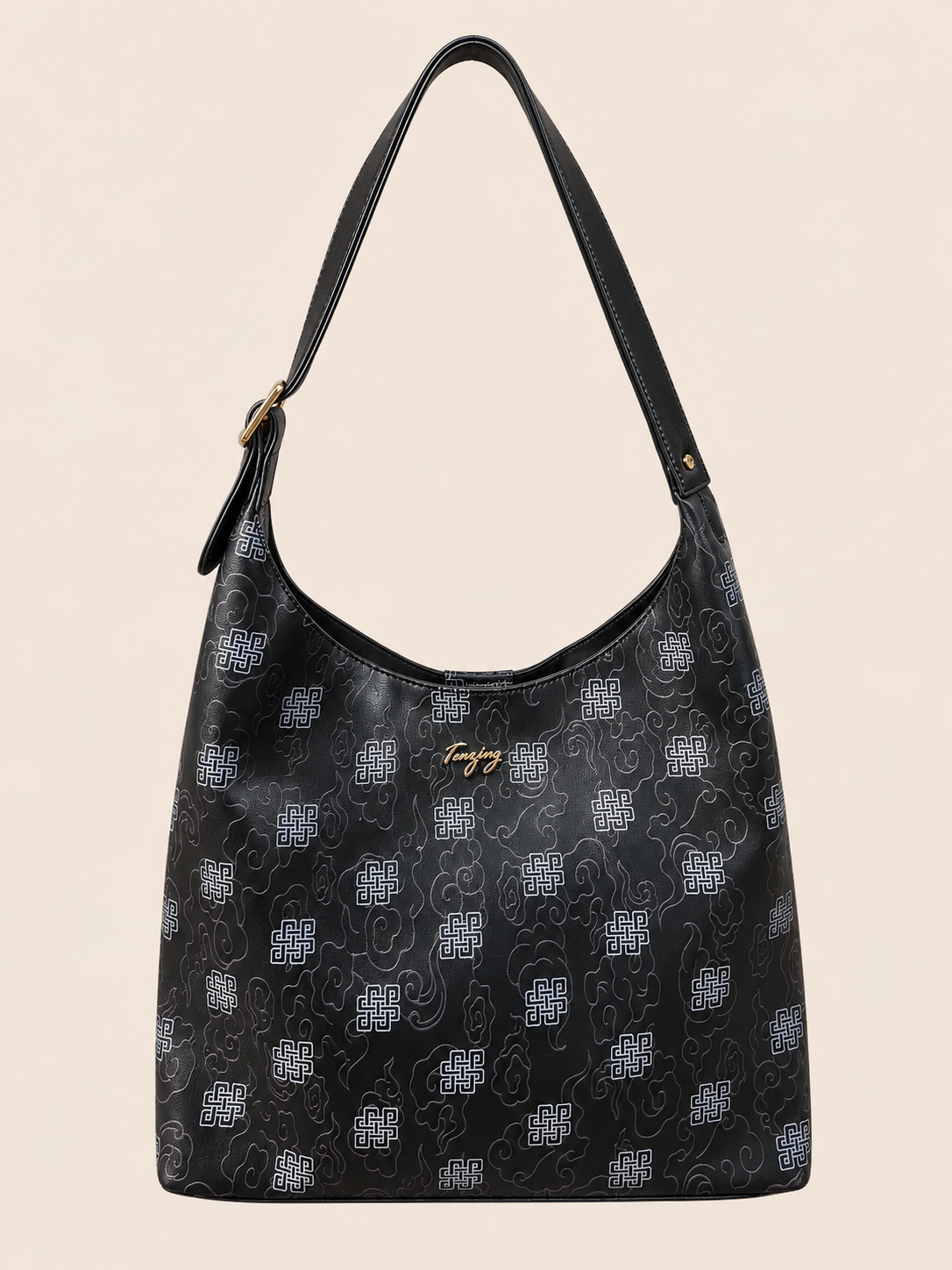 Tenzing printed hobo bag