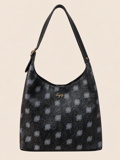 Tenzing printed hobo bag