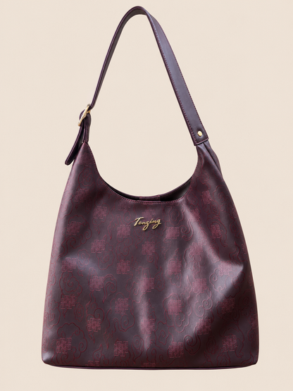 Tenzing printed hobo bag