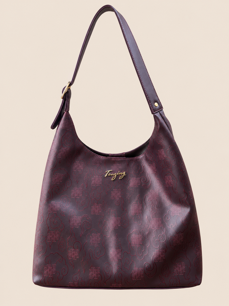 Tenzing printed hobo bag