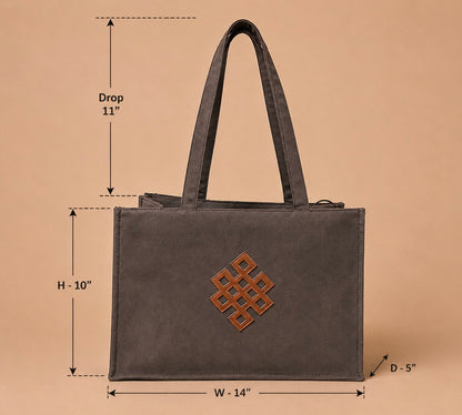 Tenzing Suede Tote bag
