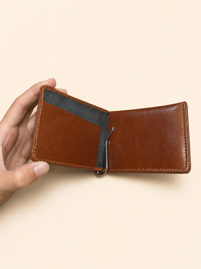 Tenzing money clip wallet