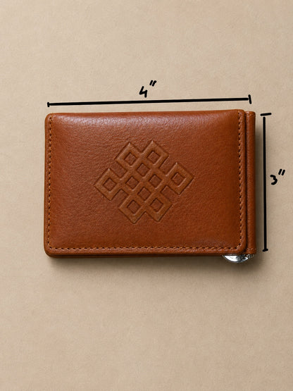 Tenzing money clip wallet